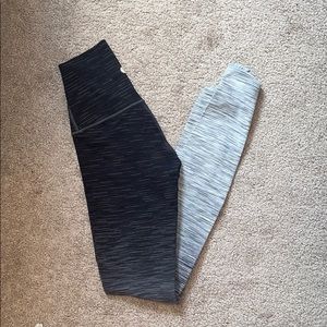 lululemon ombré leggings